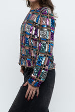 Load image into Gallery viewer, Vintage x Silk Beaded Patterned Jacket (XS-M)
