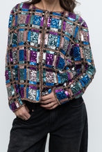 Load image into Gallery viewer, Vintage x Silk Beaded Patterned Jacket (XS-M)