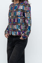 Load image into Gallery viewer, Vintage x Silk Beaded Patterned Jacket (XS-M)