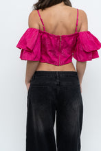 Load image into Gallery viewer, SANDRO x Made in Hong Kong x Cotton-Blend Pink Crop (M)