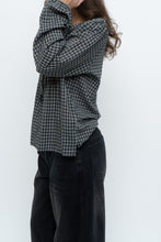 Load image into Gallery viewer, Vintage x MEXX Navy Plaid Long Sleeve Top (XS, S)