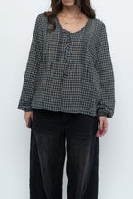 Load image into Gallery viewer, Vintage x MEXX Navy Plaid Long Sleeve Top (XS, S)