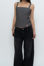 Load image into Gallery viewer, Vintage x Made in Canada x Heathered Grey Cropped Tank (XS, S)