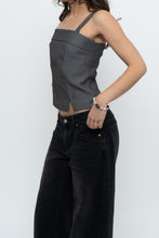 Load image into Gallery viewer, Vintage x Made in Canada x Heathered Grey Cropped Tank (XS, S)