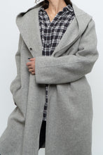 Load image into Gallery viewer, VINCE x Heathered Grey Wool Coat (XS-L)