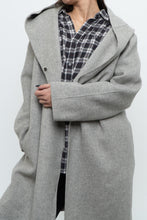 Load image into Gallery viewer, VINCE x Heathered Grey Wool Coat (XS-L)