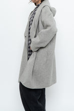 Load image into Gallery viewer, VINCE x Heathered Grey Wool Coat (XS-L)