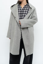 Load image into Gallery viewer, VINCE x Heathered Grey Wool Coat (XS-L)