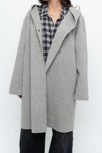 Load image into Gallery viewer, VINCE x Heathered Grey Wool Coat (XS-L)
