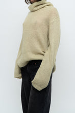 Load image into Gallery viewer, Vintage x Made in Korea x Light Green Mohair-Blend Turtleneck (S-L)