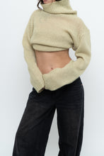 Load image into Gallery viewer, Vintage x Made in Korea x Light Green Mohair-Blend Turtleneck (S-L)