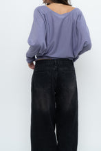 Load image into Gallery viewer, Vintage x RALPH LAUREN Purple Cashmere, Silk Cardigan (S, M)