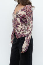 Load image into Gallery viewer, Vintage x HOLT RENFREW Cashmere Paisley Cardigan (XS-M)