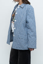 Load image into Gallery viewer, Vintage x TABI Cotton Blue Gingham Coat (XS-L)