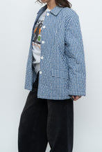 Load image into Gallery viewer, Vintage x TABI Cotton Blue Gingham Coat (XS-L)