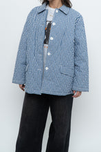 Load image into Gallery viewer, Vintage x TABI Cotton Blue Gingham Coat (XS-L)