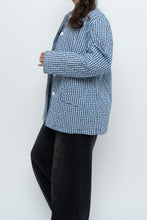 Load image into Gallery viewer, Vintage x TABI Cotton Blue Gingham Coat (XS-L)