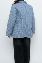 Load image into Gallery viewer, Vintage x TABI Cotton Blue Gingham Coat (XS-L)