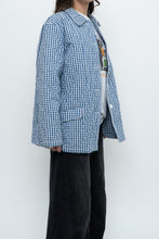 Load image into Gallery viewer, Vintage x TABI Cotton Blue Gingham Coat (XS-L)