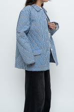 Load image into Gallery viewer, Vintage x TABI Cotton Blue Gingham Coat (XS-L)