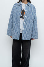 Load image into Gallery viewer, Vintage x TABI Cotton Blue Gingham Coat (XS-L)