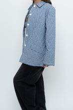 Load image into Gallery viewer, Vintage x TABI Cotton Blue Gingham Coat (XS-L)