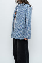 Load image into Gallery viewer, Vintage x TABI Cotton Blue Gingham Coat (XS-L)