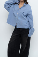 Load image into Gallery viewer, Vintage x RALPH LAUREN Cotton Reworked Blue Striped Buttonup (S-XL)