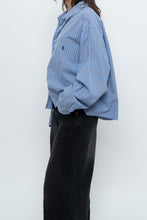 Load image into Gallery viewer, Vintage x RALPH LAUREN Cotton Reworked Blue Striped Buttonup (S-XL)