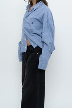 Load image into Gallery viewer, Vintage x RALPH LAUREN Cotton Reworked Blue Striped Buttonup (S-XL)