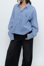 Load image into Gallery viewer, Vintage x RALPH LAUREN Cotton Reworked Blue Striped Buttonup (S-XL)