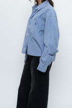 Load image into Gallery viewer, Vintage x RALPH LAUREN Cotton Reworked Blue Striped Buttonup (S-XL)