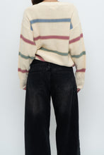 Load image into Gallery viewer, Vintage x BOSTON TRADERS Cotton Butter Yellow Striped Sweater (XS-M)