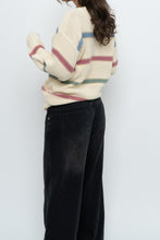 Load image into Gallery viewer, Vintage x BOSTON TRADERS Cotton Butter Yellow Striped Sweater (XS-M)