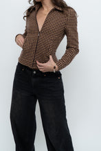 Load image into Gallery viewer, Vintage x MEXX Houndstooth Wool Blazer (XS, S)