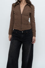 Load image into Gallery viewer, Vintage x MEXX Houndstooth Wool Blazer (XS, S)