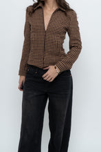 Load image into Gallery viewer, Vintage x MEXX Houndstooth Wool Blazer (XS, S)