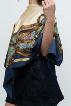 Load image into Gallery viewer, Vintage x RALPH LAUREN Pure Silk Patterned Scarf Shawl (XS-XXL)