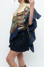 Load image into Gallery viewer, Vintage x RALPH LAUREN Pure Silk Patterned Scarf Shawl (XS-XXL)