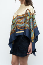 Load image into Gallery viewer, Vintage x RALPH LAUREN Pure Silk Patterned Scarf Shawl (XS-XXL)