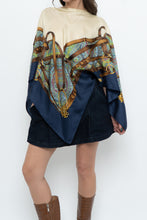 Load image into Gallery viewer, Vintage x RALPH LAUREN Pure Silk Patterned Scarf Shawl (XS-XXL)