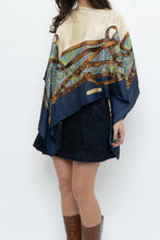 Load image into Gallery viewer, Vintage x RALPH LAUREN Pure Silk Patterned Scarf Shawl (XS-XXL)
