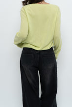 Load image into Gallery viewer, Modern x Lime Green Cashmere Cardigan (XS-L)