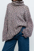 Load image into Gallery viewer, Vintage x Handmade Pink Speckled Knit Sweater (XS-XL)