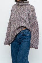 Load image into Gallery viewer, Vintage x Handmade Pink Speckled Knit Sweater (XS-XL)
