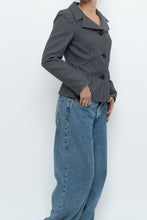Load image into Gallery viewer, Vintage x SILENT MAJORITY Polka Dot Fitted Blazer (S, M)