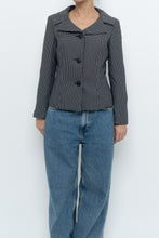 Load image into Gallery viewer, Vintage x SILENT MAJORITY Polka Dot Fitted Blazer (S, M)