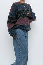 Load image into Gallery viewer, Vintage x Made in France x DANIEL HECHTER Patterned Wool-blend Knit Sweater (XS-L)