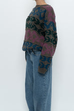 Load image into Gallery viewer, Vintage x Made in France x DANIEL HECHTER Patterned Wool-blend Knit Sweater (XS-L)