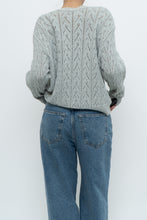 Load image into Gallery viewer, Vintage x Made in UK x MARKS &amp; SPENCER Pale Green Cotton Cardigan (XS-L)